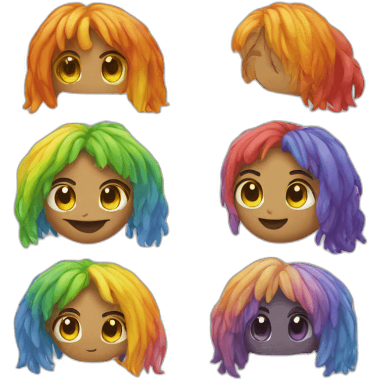 Rainbow freinds emoji