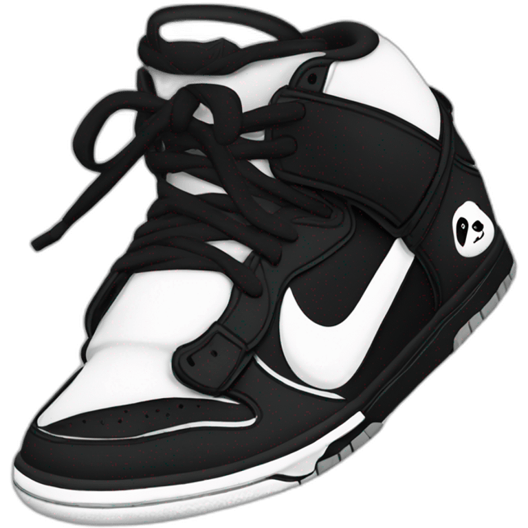 Nike panda dunks emoji