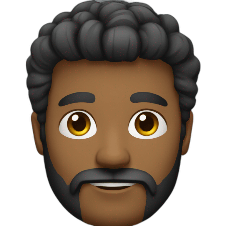 programador barba negra emoji