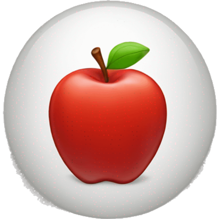 Red Apple emoji