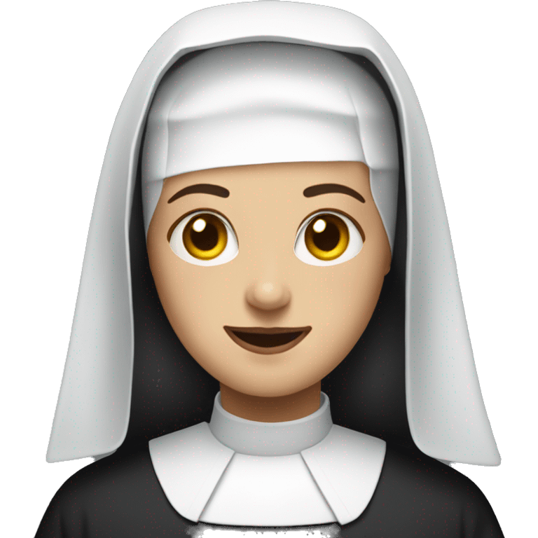 The nun icon emoji