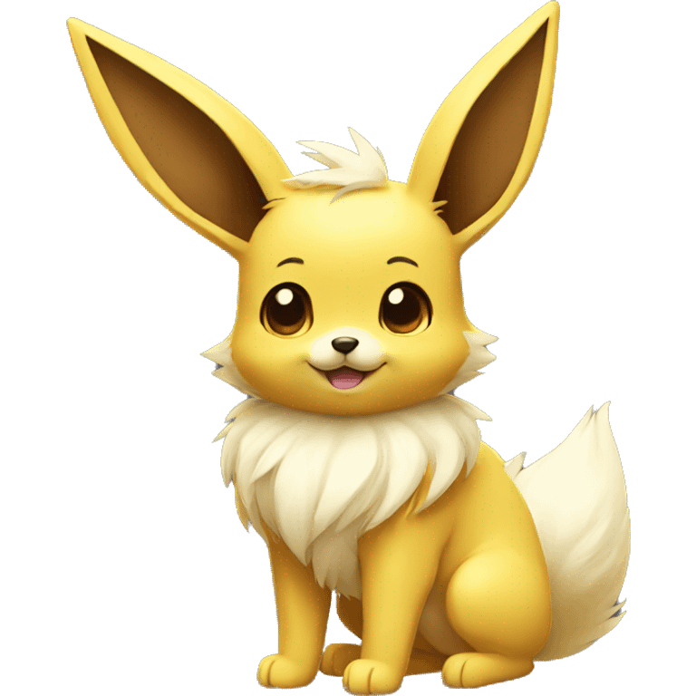 Yellow Electric Eevee emoji