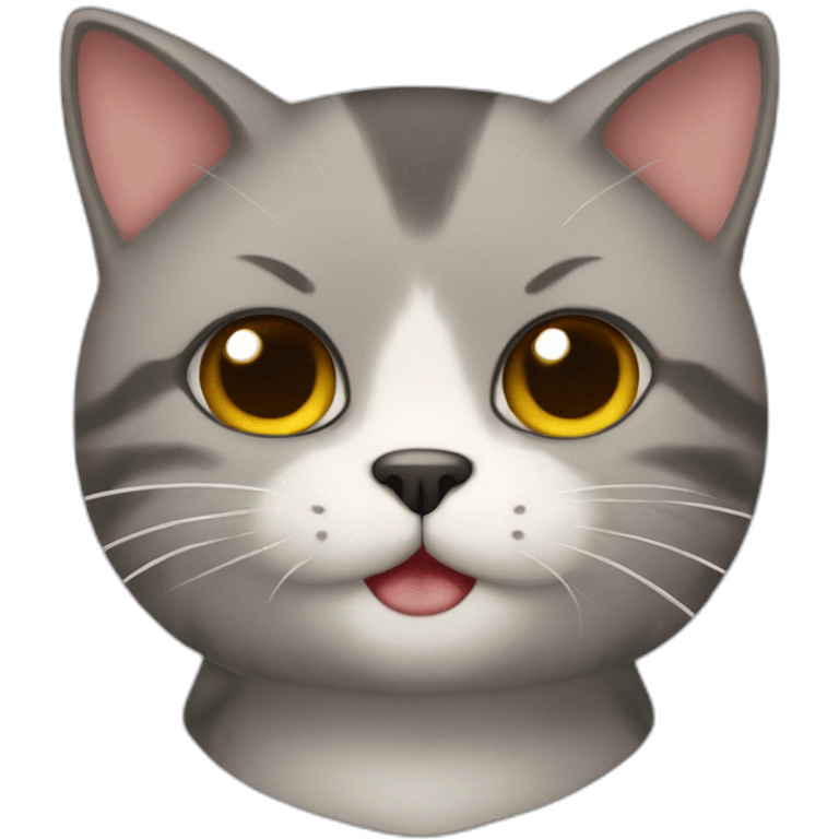 Gato molesto emoji