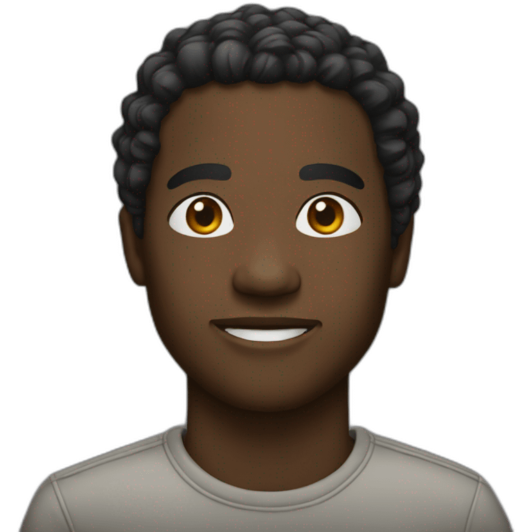 black person emoji