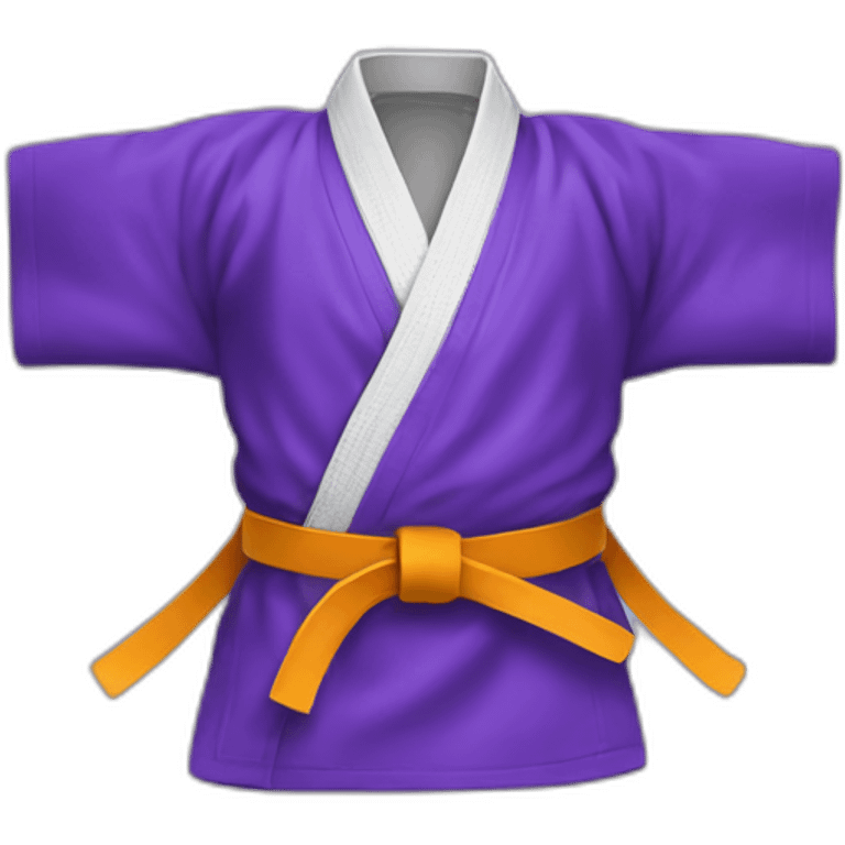 martial arts purple belt emoji