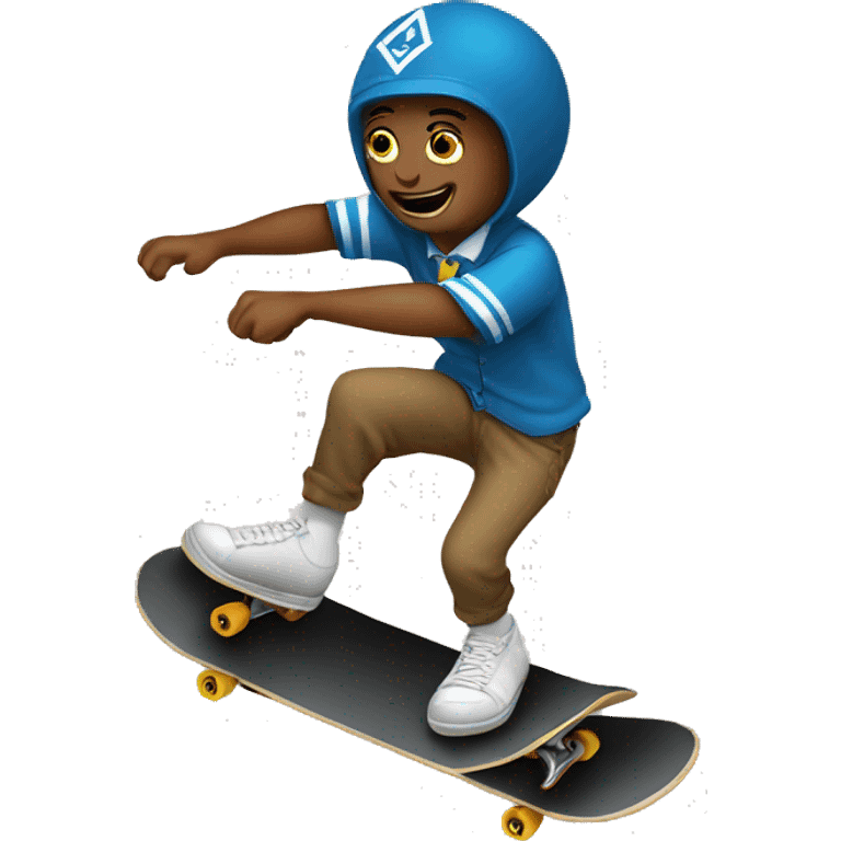 Freemason skateboarding emoji