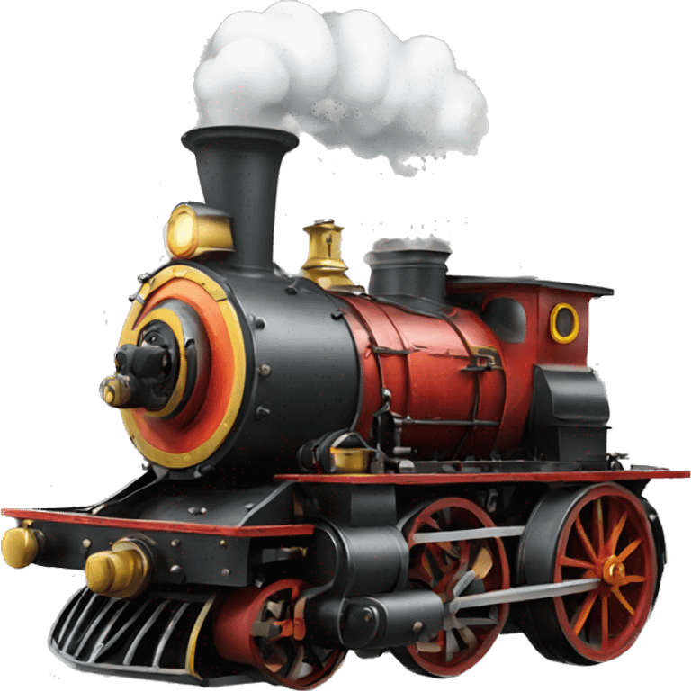 Steam engine  emoji