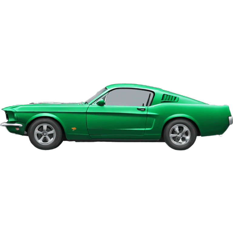 GREEN MUSTANG emoji