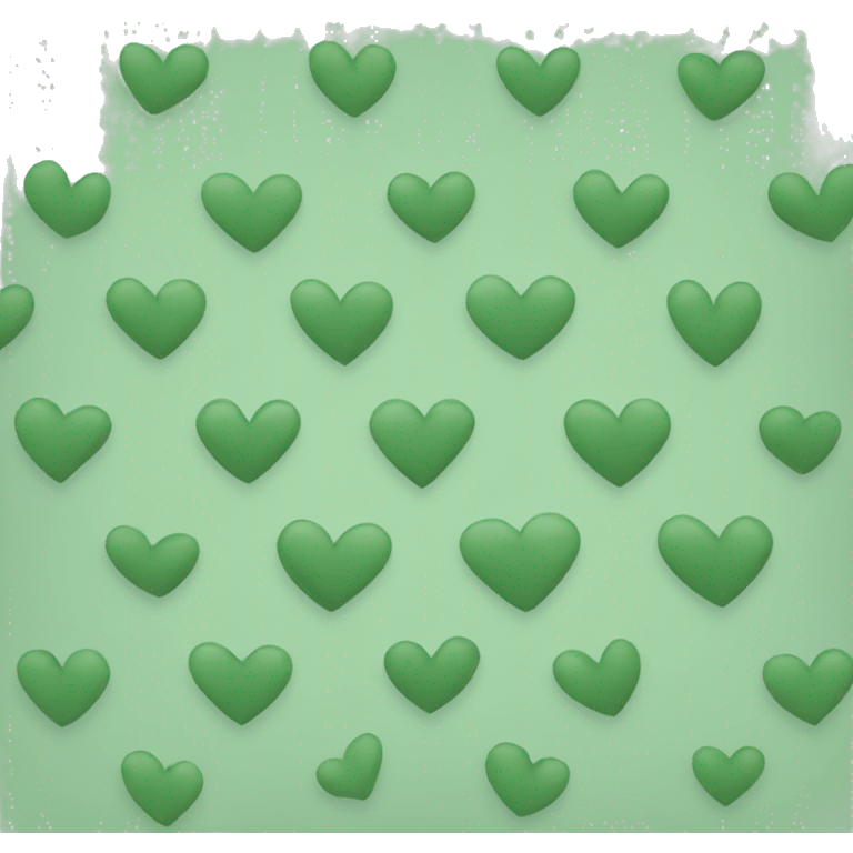 Sage green heart emoji