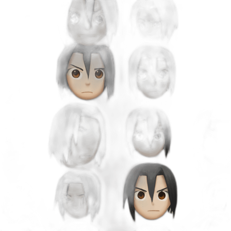 portait of itachi uchiha emoji