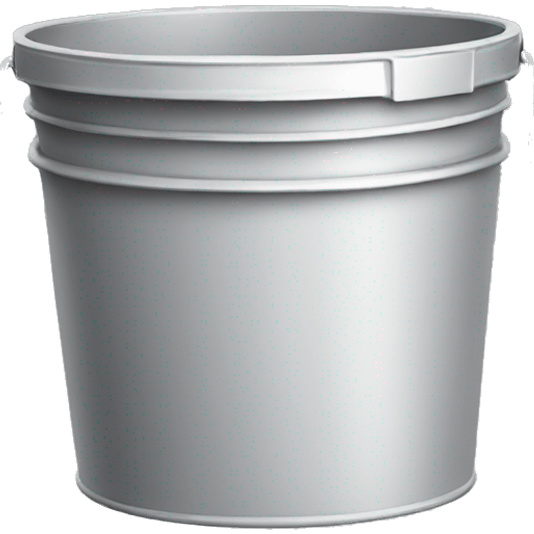 A bucket the size of a car emoji