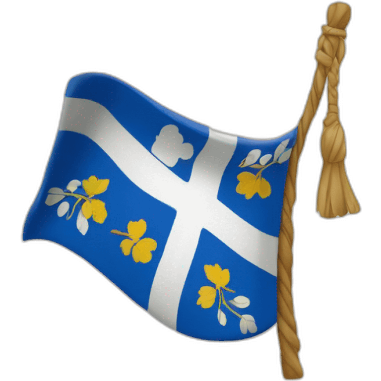 Drapeau de l’île corse emoji