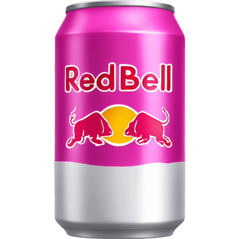 pink redbull drink emoji