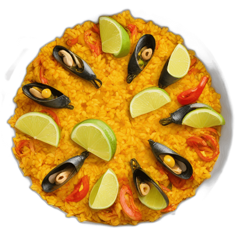 Paella valenciana emoji