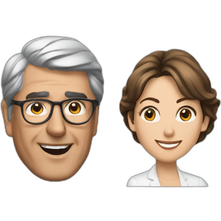 Patrick and Isabelle Balkany emoji