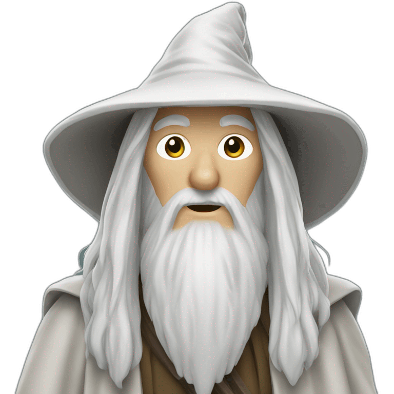 Gandalf white emoji