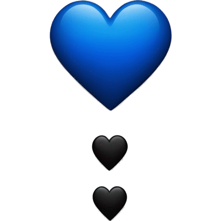 heart-deep-blue-and-black-color emoji