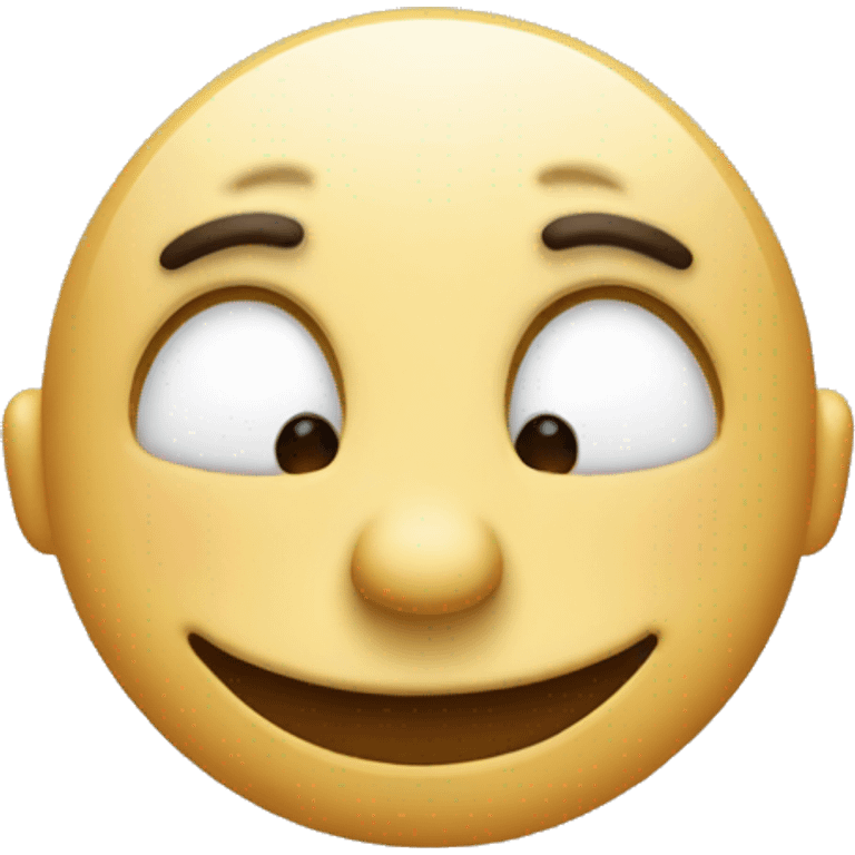 smiling emoji with big nose  emoji