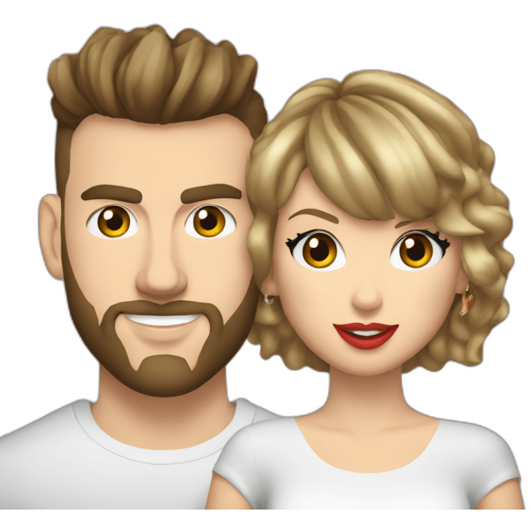 taylor swift and travis kelce emoji