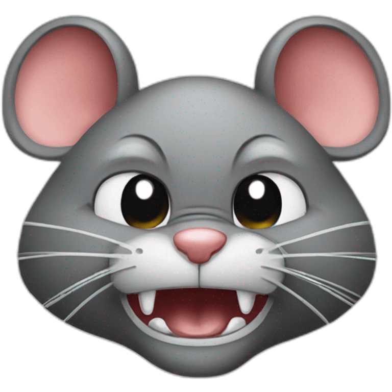 angry mouse emoji