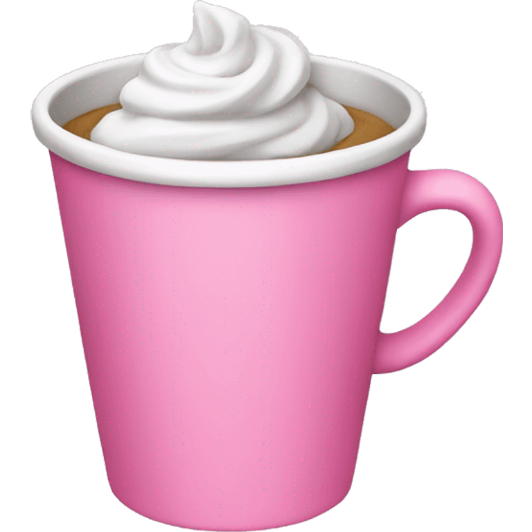 pink cup emoji