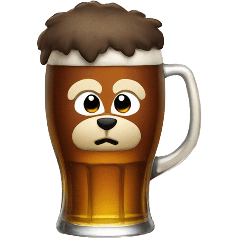 bear beer emoji