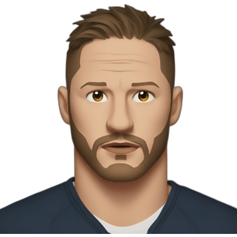 tom hardy serious emoji