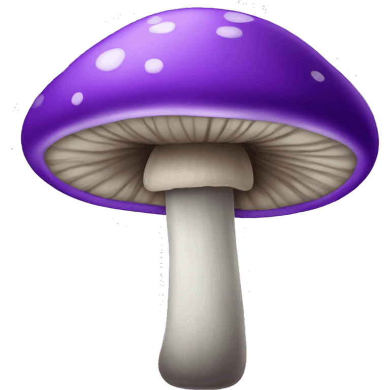 purple mushroom emoji