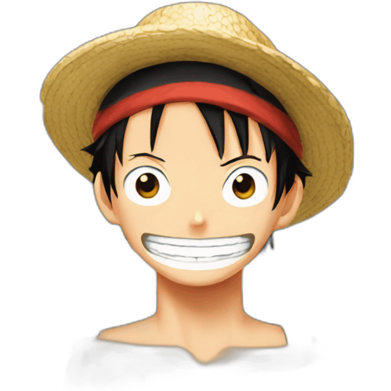 one piece luffy emoji