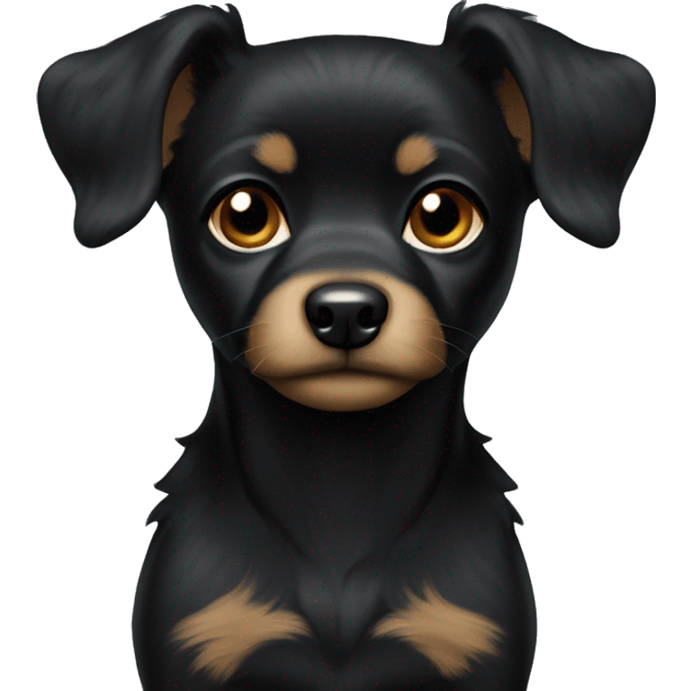 black chipoo emoji