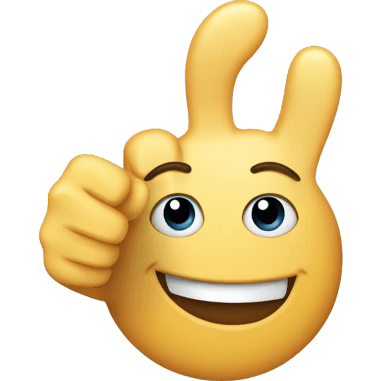 Thumbs up emoji