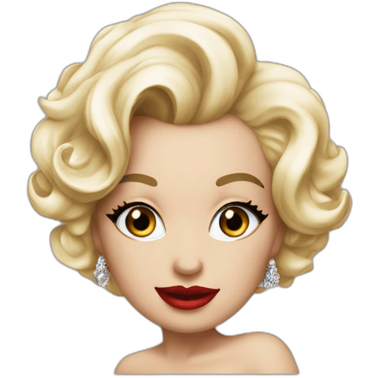 Marline monroe emoji