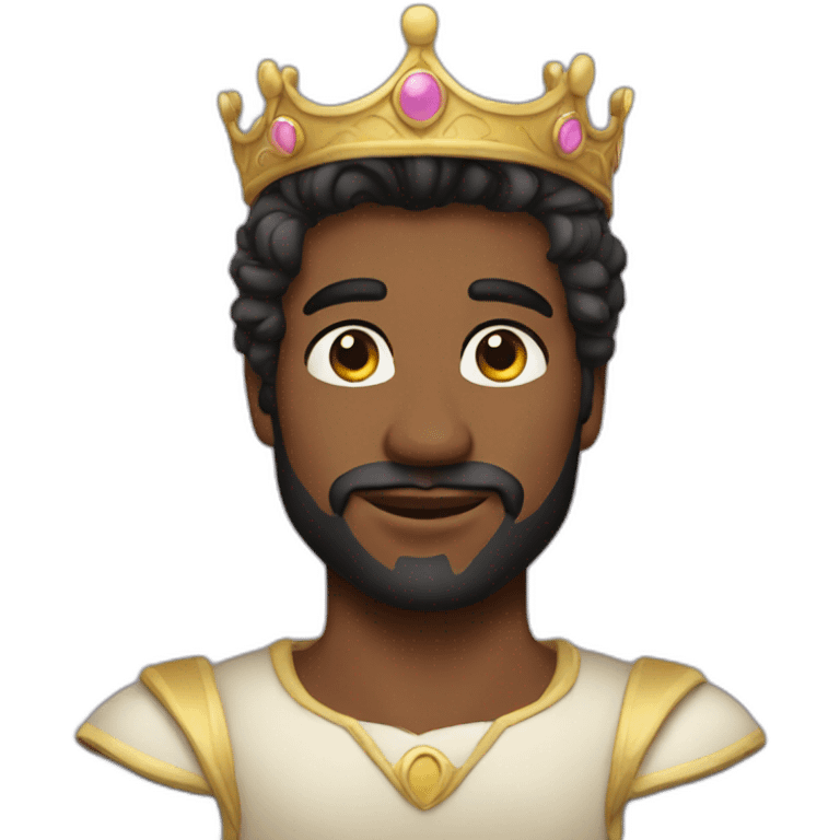 Princess as a man emoji