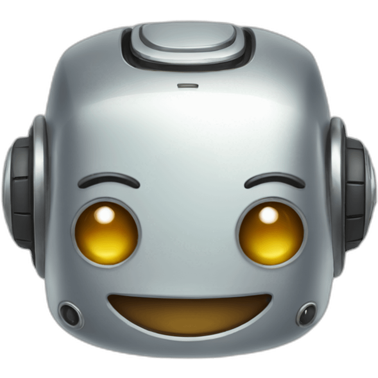 happy robot emoji