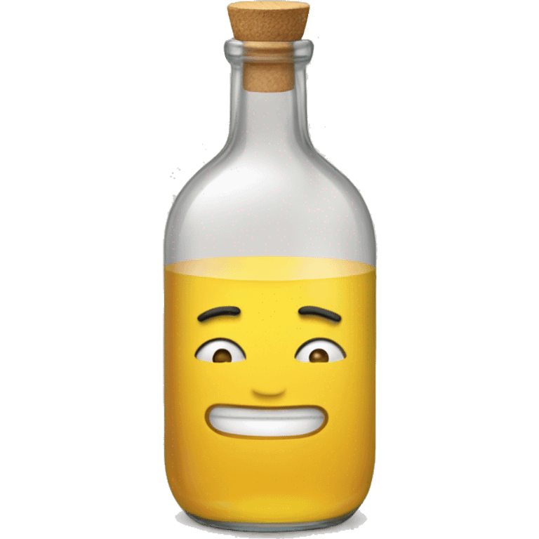 Wishyflasche mit freuden armen emoji