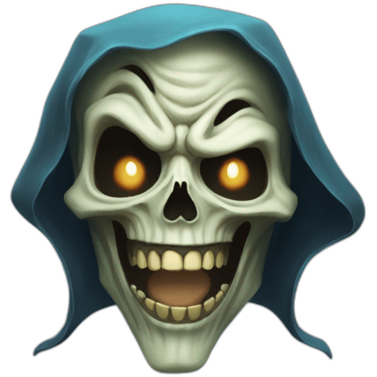 maniacally laughing lich emoji