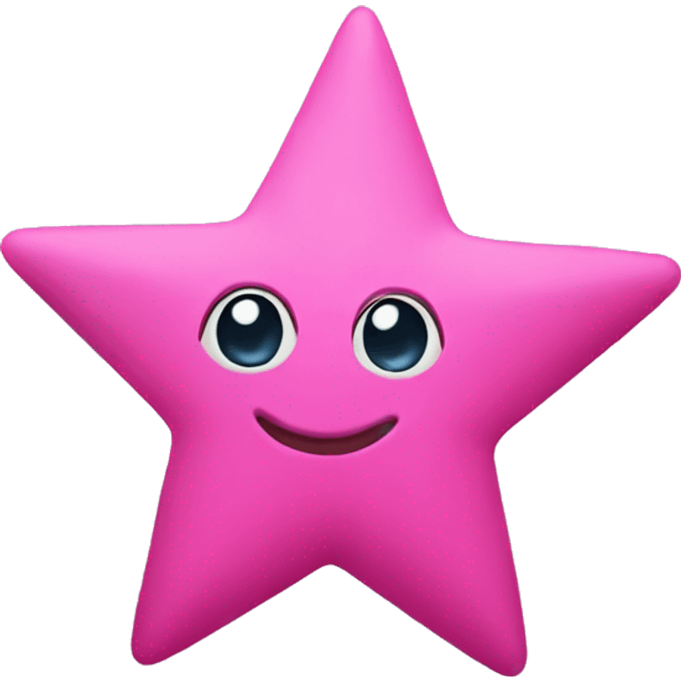 pink star   emoji