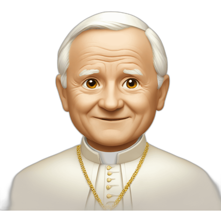 john paul ii emoji