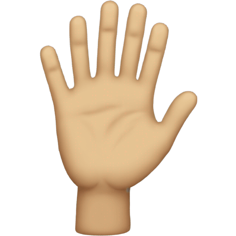 Talk to the hand emoji