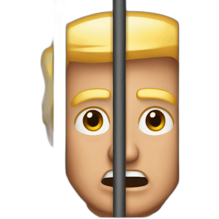 trump-in-jail-cell emoji