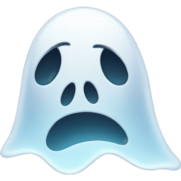 Ghost crying  emoji