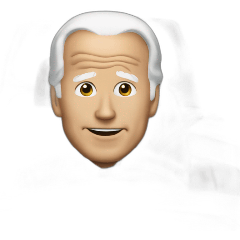 joe biden in a car emoji