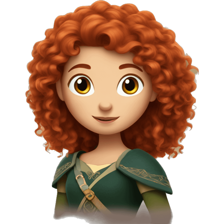 Merida Disney  emoji