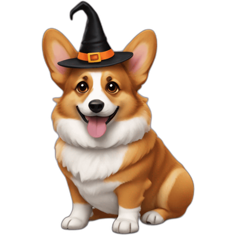 corgi-on-halloween emoji