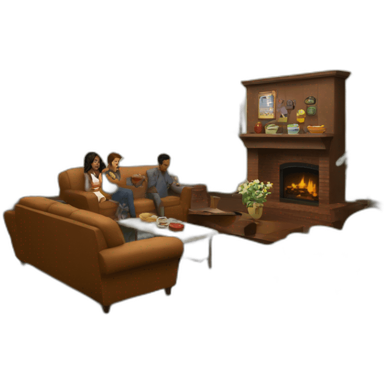 Central perk emoji