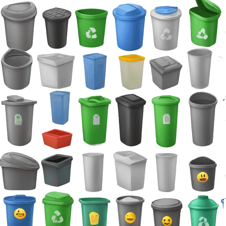 selective-sorting-trash-can emoji