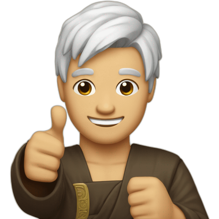 Shou Zi Chew thumbs up emoji