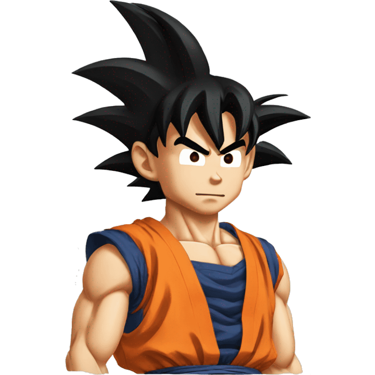 Goku from dragon ball z emoji