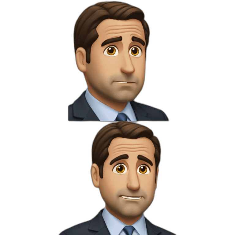 Michael scott saying his line "This is the worst" emoji