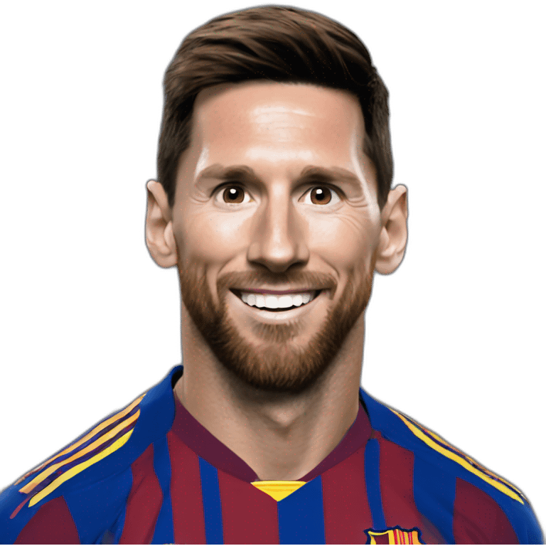 Messi qui supplie Ronaldo emoji